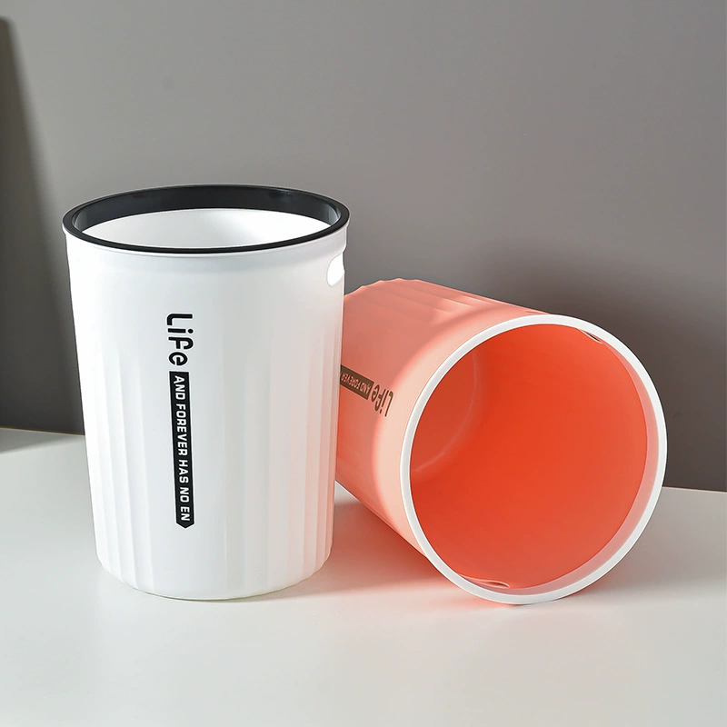 Handheld plastic creative garbage can for commercial use, increased thickness