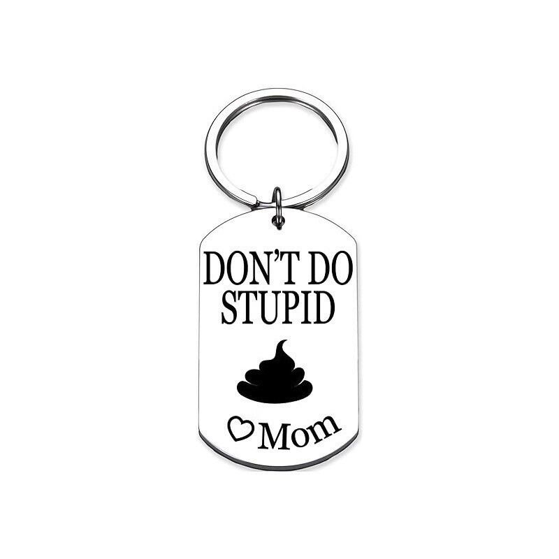 Amazon Cross-Border Best-Selling Military Tag Pendant Dog Tag Jewelry Stainless Steel Creative Fun Gift Car Keychain Amazon Cross-Border Best-Selling Military Tag Pendant Dog Tag Jewelry Stainless Steel Creative Fun Gift Car Keychain