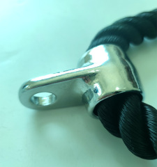 Bicep Training Rope Dual-Head Rope Pulling Rope Single Head Triceps Pushdown Rope Face Pull Handle Gym Accessories