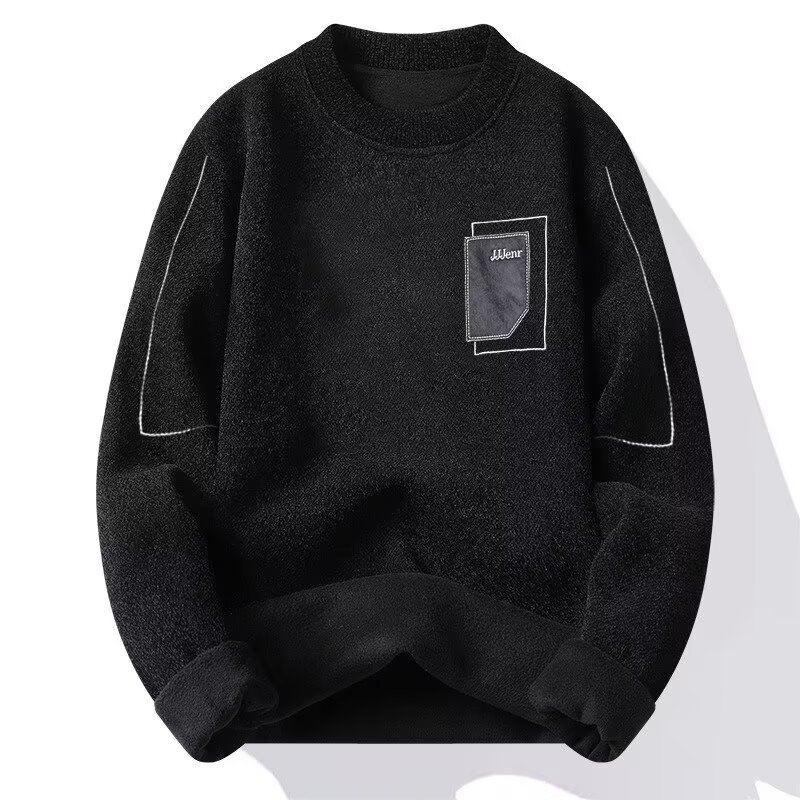 Autumn And Winter New Item: Men's Round Neck Underwear, Base Knit Sweater, Men's Sweater_viptrois.com