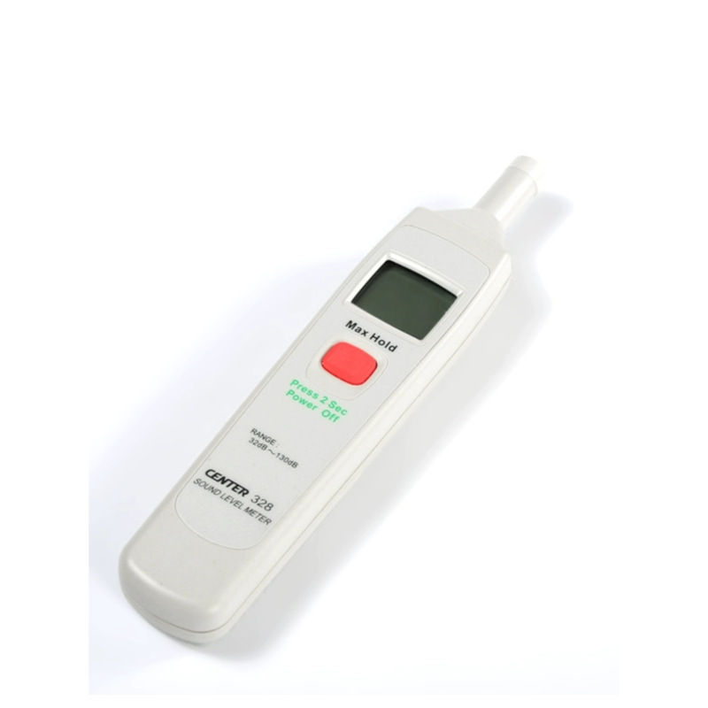 台湾群特CENTER-328噪音计手持高精度噪音测试仪数字分贝检测仪