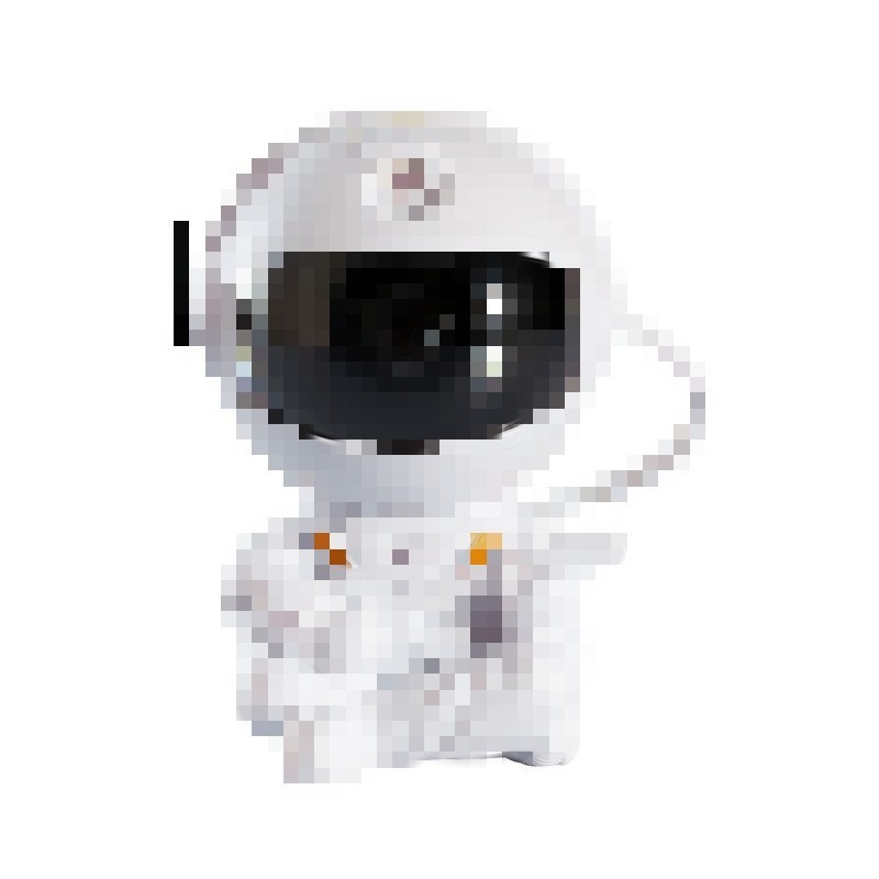 クロスボーダー宇宙飛行士満天星雰囲気灯寝室宇宙人レーザー星空投影灯ミニ星雲小夜灯|undefined