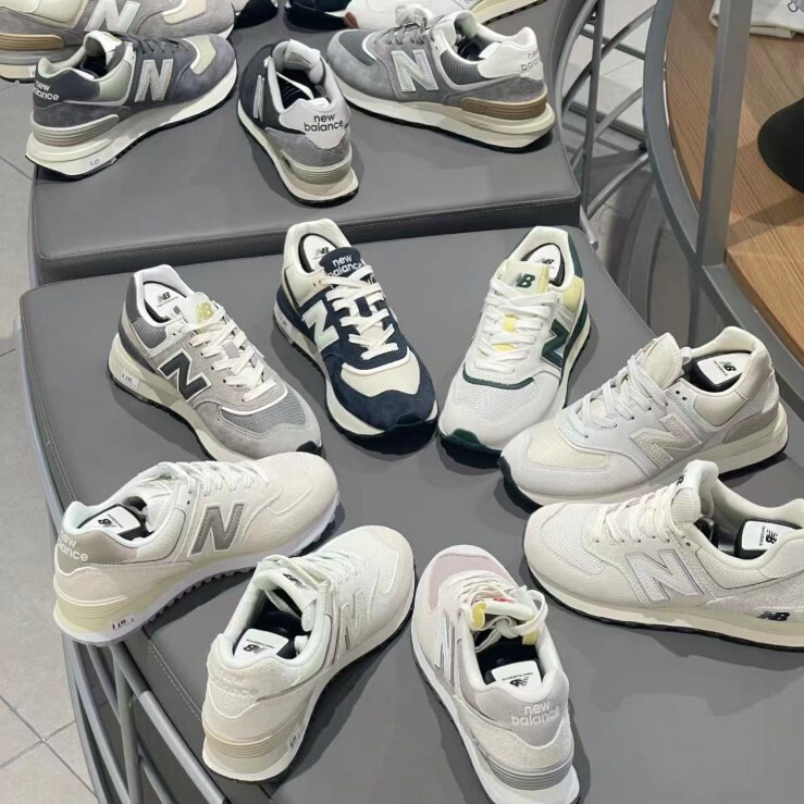 Putian Shoes Langxin New Balance Nb 574 Yuanzu Gray Classic Gray Shock Absorbing Men's and Women's Running Shoes Casual Breathable Sports Shoes Putian Shoes Langxin New Balance Nb 574 Yuanzu Gray Classic Gray Shock Absorbing Men's and Women's Running Shoes Casual Breathable Sports Shoes