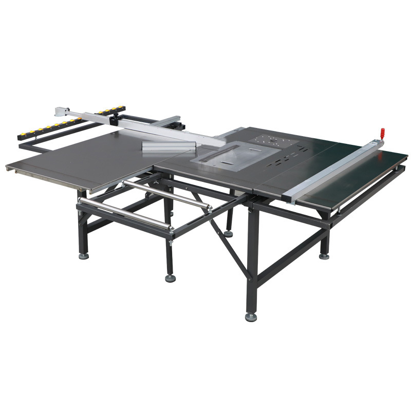 Mesa de sierra sin flexión Beichen Sierra de mesa de empuje de precisión para carpintería Sierra para niños sin polvo Mesa de trabajo especial para decoración de mesa de sierra plegable