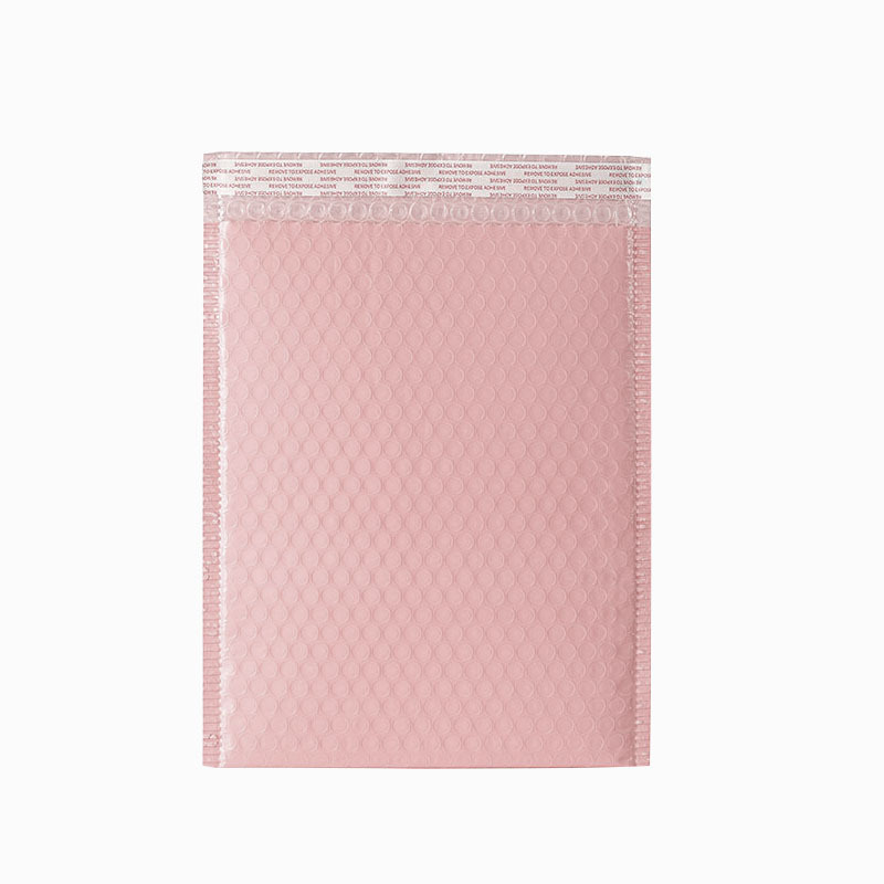 Bolsa de burbujas de color mate gruesa 140g bolsa de burbujas de película de coextrusión negra bolsa autoadhesiva bolsa de espuma de embalaje de ropa
