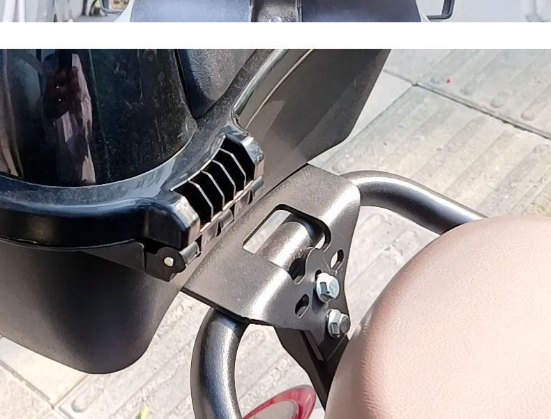Universal Electric Vehicle Trunk Rack Bracket, Electric Bike Trunk Fixed Shelf, Luggage Rack, Electric Vehicle Rear Rack
