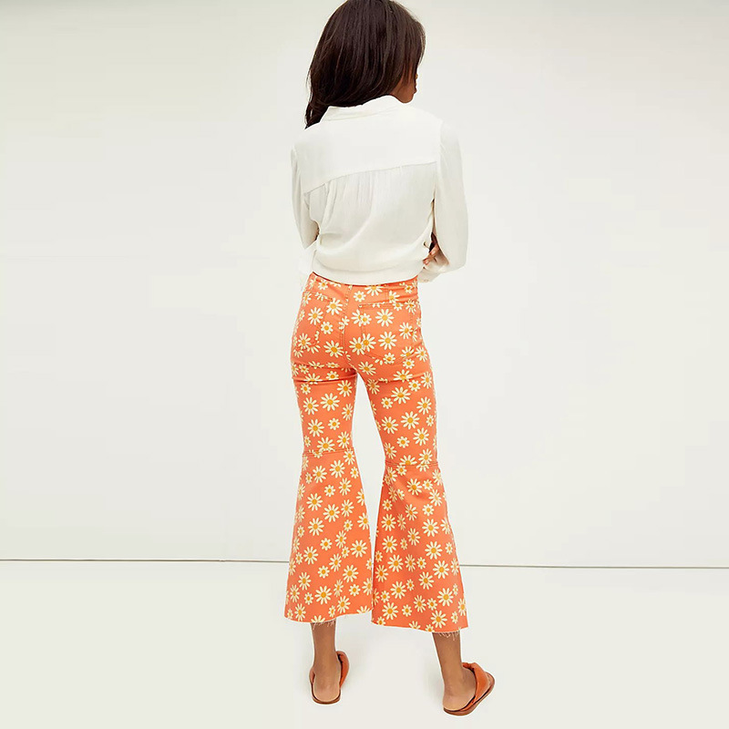 print casual spring and summer new pants NSXE45607