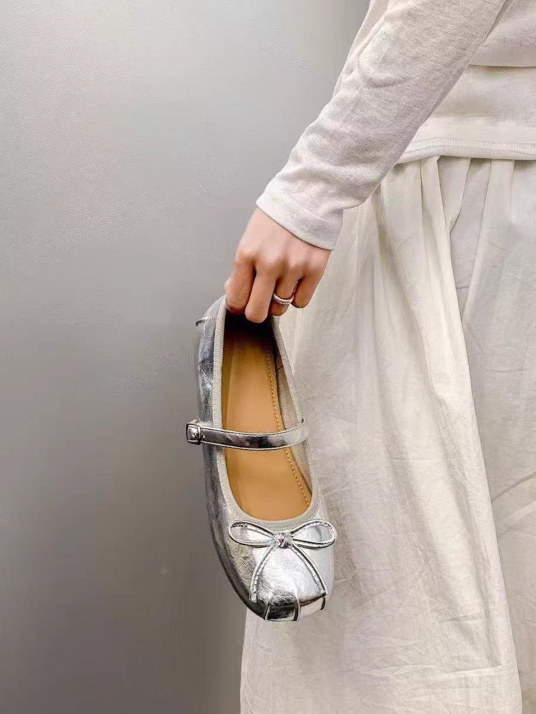 Dames mary jane ballerina's van schapenwol met verhoging_voghion.com