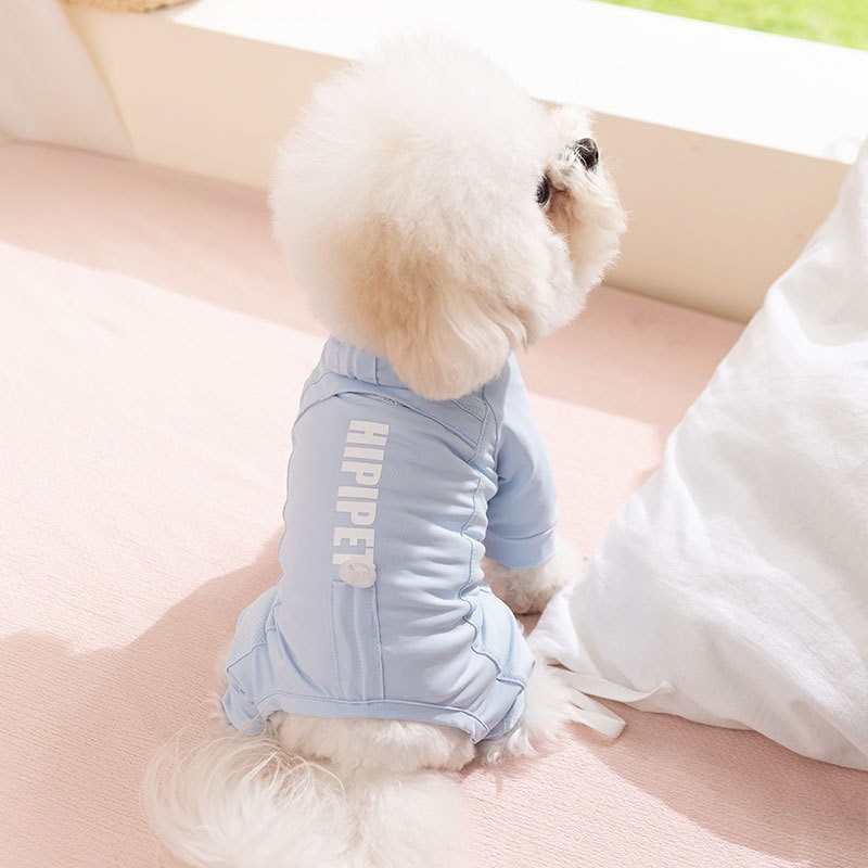 26 primavera y verano delgada cuatro patas abdominal abrigo abrigo abrigo abrigo pijama gato ropa de perro ropa de perros pequeños y medianos image 20