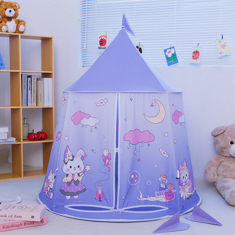 Tienda de Juego Infantil de Piel de Melocotón, Interactiva, para Niños image 8