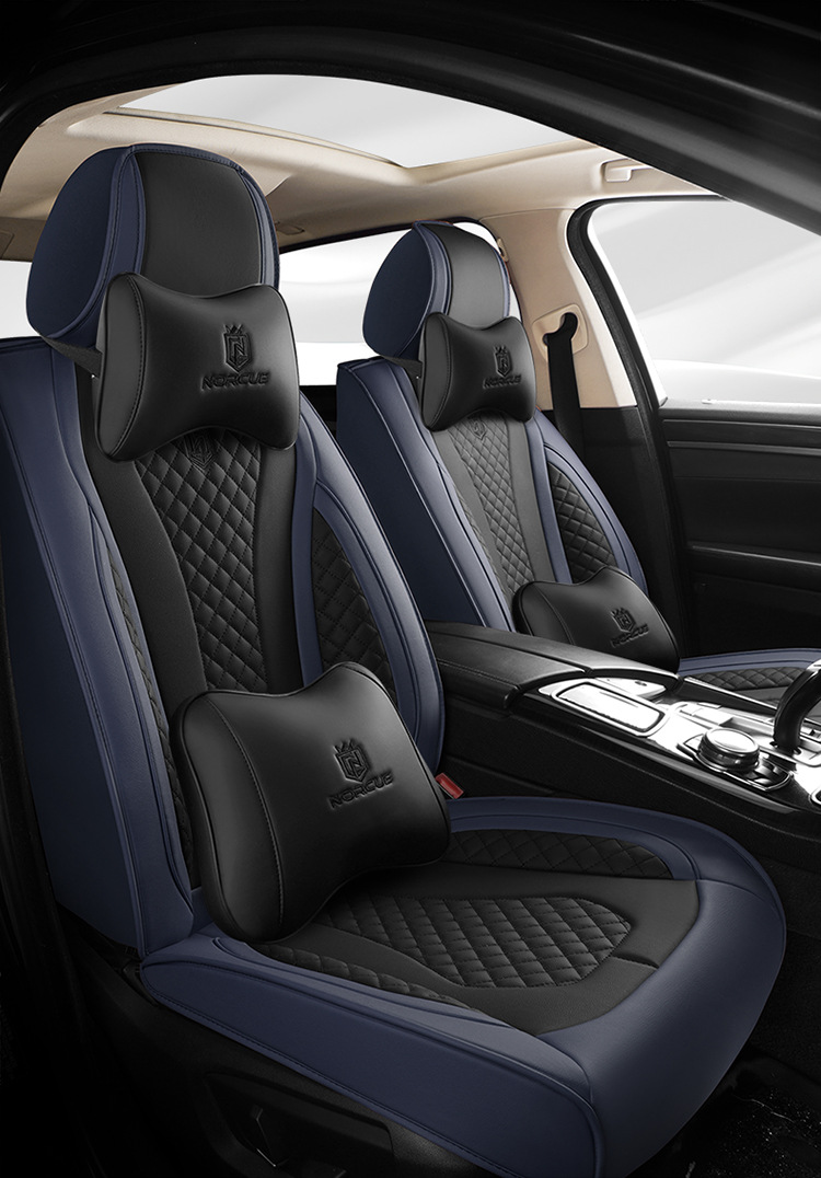 25-Year New Model Wear-Resistant Leather Full-Cover Breathable All-Season Universal Car Seat Cushion High-End Manufacturer Wholesale