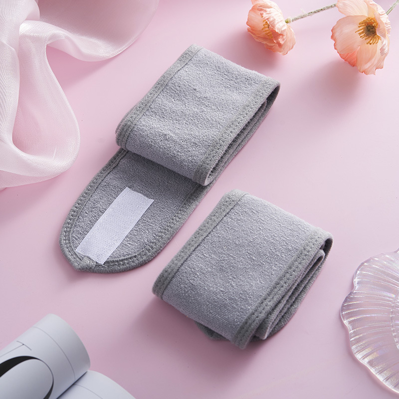 Cinturón para el cabello de velcro europeo y americano, mascarilla facial, cinturón para el cabello, pañuelo deportivo transpirable que absorbe el sudor, pañuelo para el mes, cinturón para la cabeza al por mayor