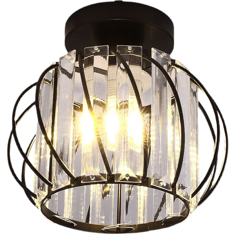 Casa de Cristal LED Luz del pasillo Luz Del Pasillo luz simple moderno centro de atención Nordic personalidad creativa lámpara de tubo