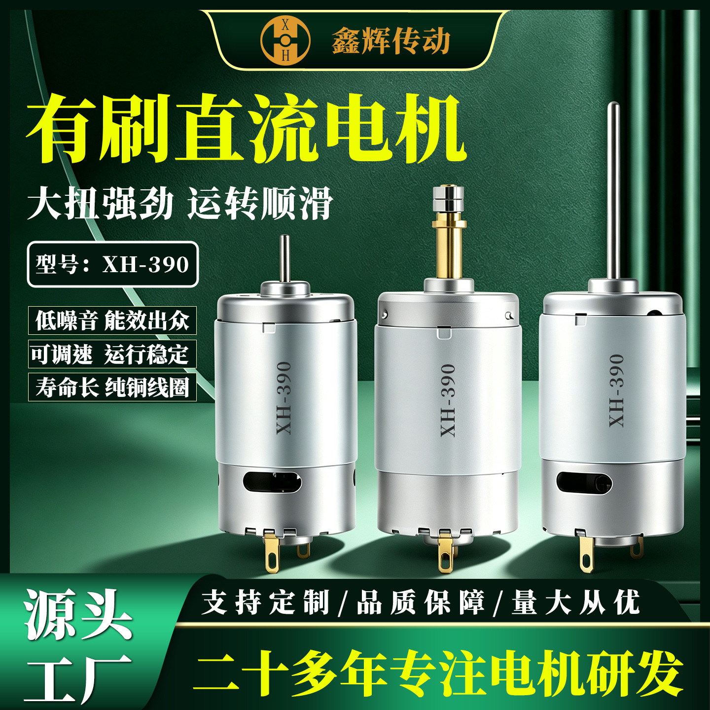 390 마이크로 DC 모터, 코드 커터, 주스기, 전기 자전거, 헤어드라이어, 전동 드릴, 보트용 모터, 소형 전기 모터