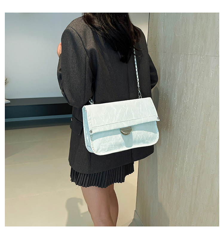 Lille niche med stor kapacitet til kvinder 2024 ny afslappet kædearmhuletaske, moderigtig og alsidig enkelt skulder_voghion.com