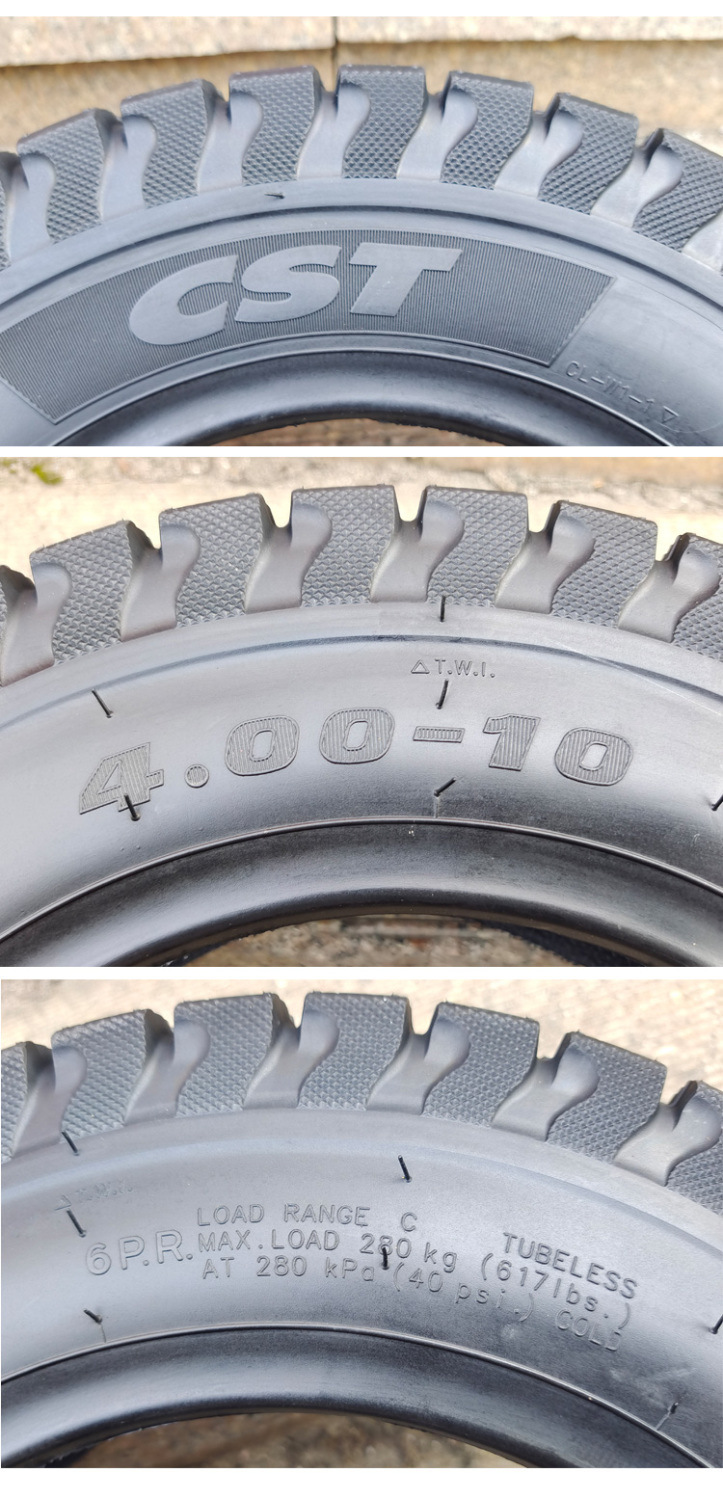 Zhengxin Snow Tire 3.00/3.50/4.00/4.50/90/90-10/12 Electric Vehicle Anti-skid Tubeless Tire