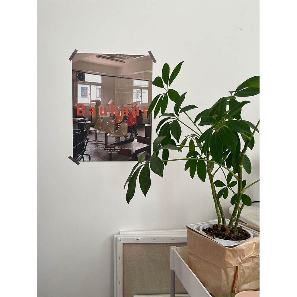 [Chair] ins style designer art coffee shop combination wall sticker hanging painting core decorative painting poster