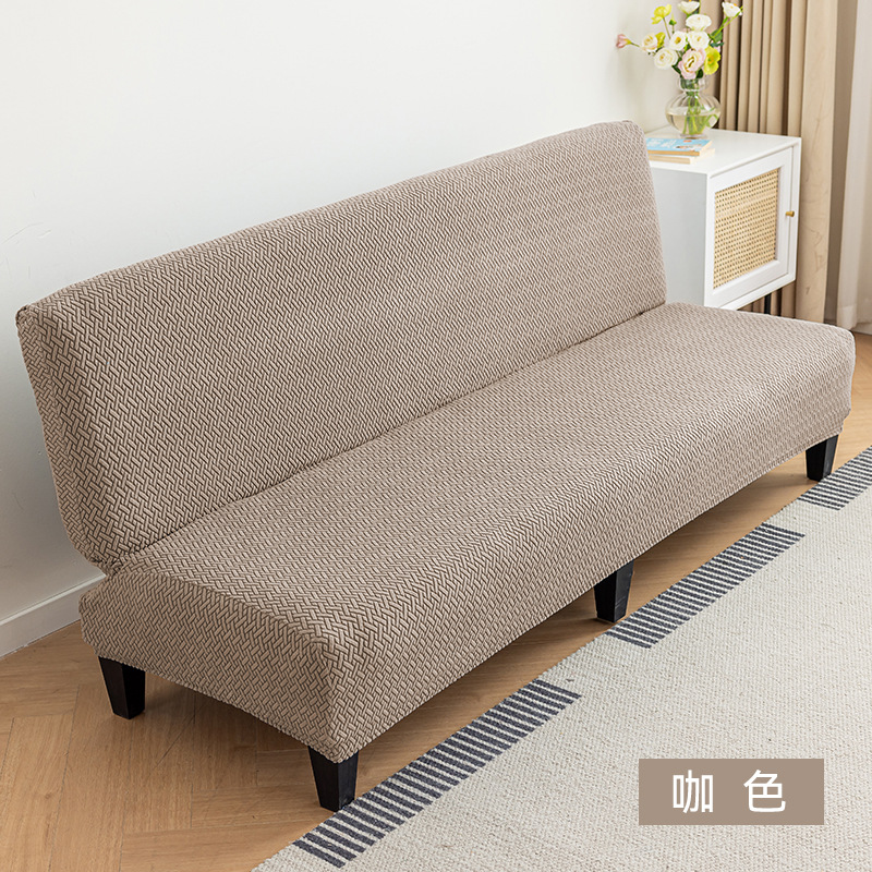 Funda de cama de sofá de cubierta completa gruesa Funda de sofá elástica sin reposabrazos para una sola persona Funda de sofá todo incluido de cadena de estrellas Funda de sofá universal para todas las estaciones