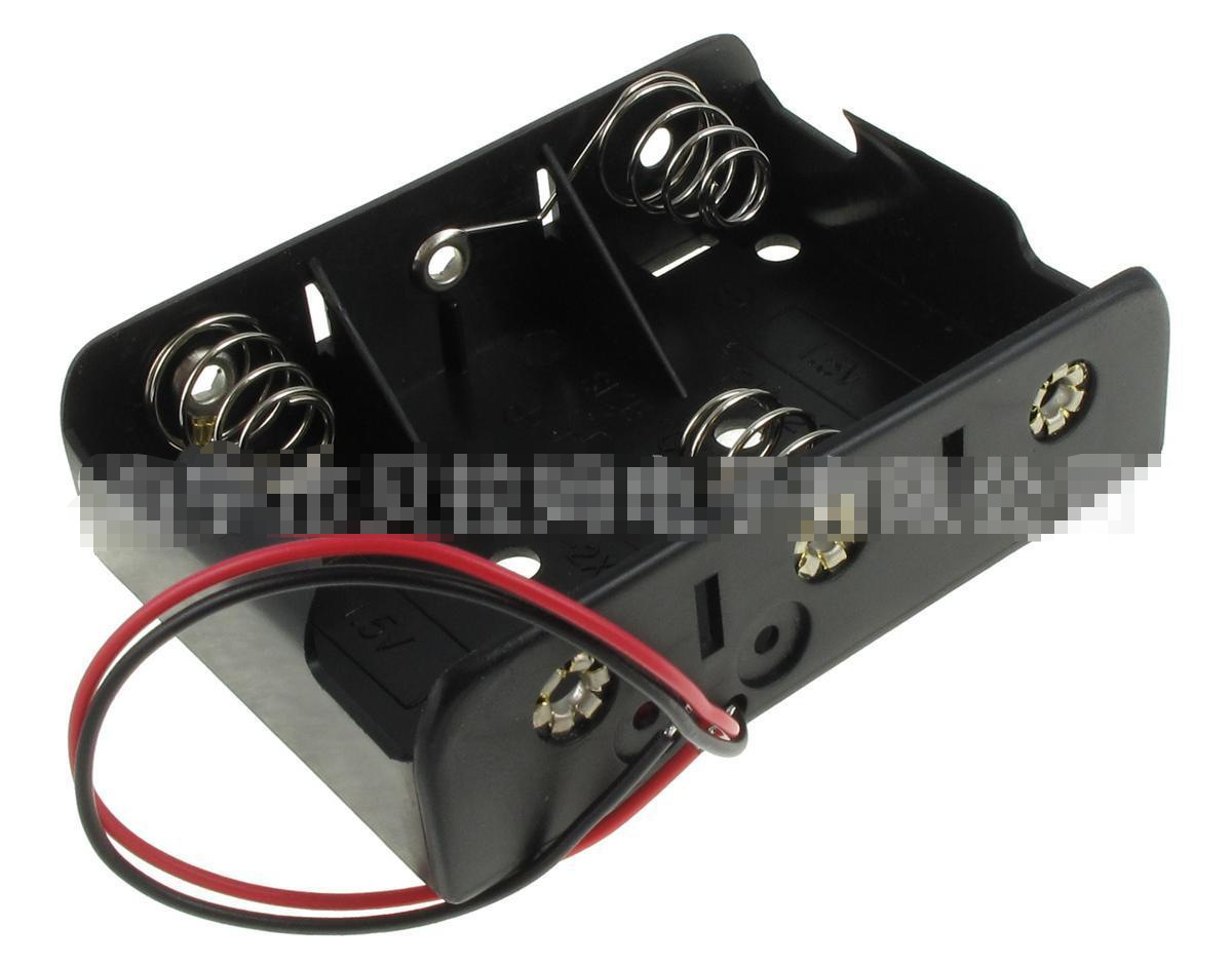 两号三节电池盒 2号三节并排电池盒