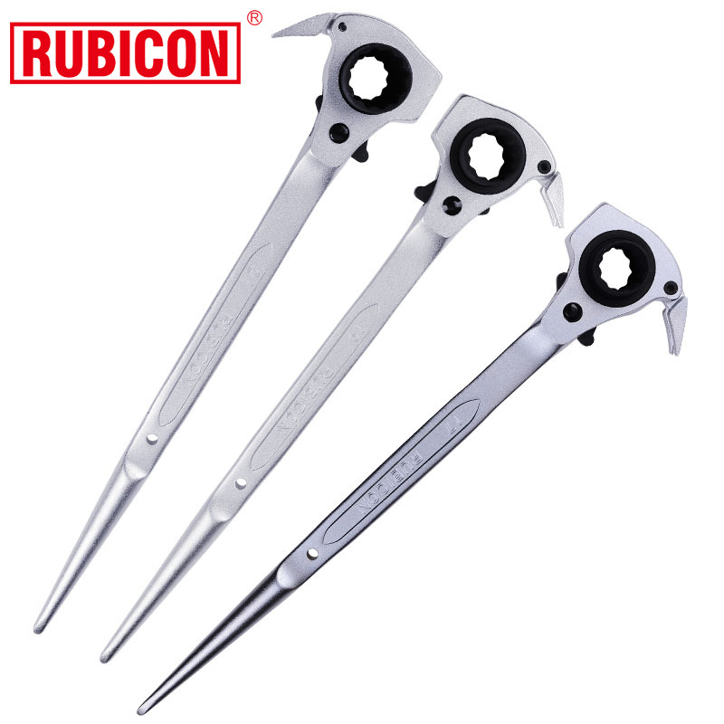 日本罗宾汉棘轮尖尾扳手多功能快速套筒扳手功能铁锤RCH-17X19X21