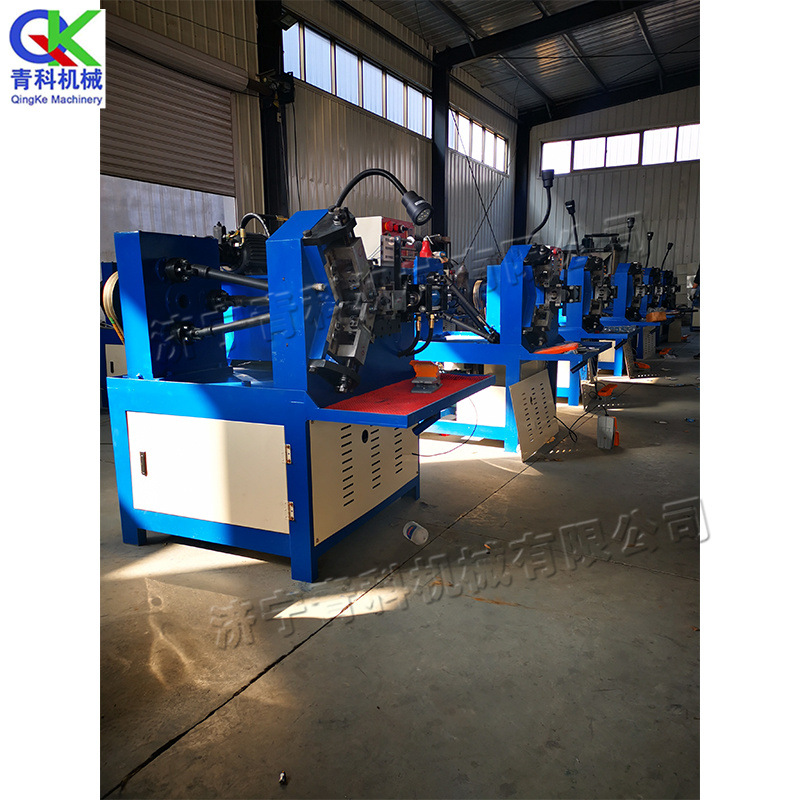 液压三轴滚丝机 自动液压螺纹加工套牙机 圆管外圆网纹成型机