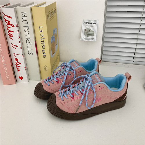 2024 Spring New Student Canvas Shoes for Women Street Style Influencer Live Streaming Clown Shoes Low Top Breathable Canvas Shoes Dropshipping