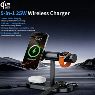 �羳QI2.2�ߺ�һ�����o�������25W�֙C���LED�Շ�����Б�ɢ��
