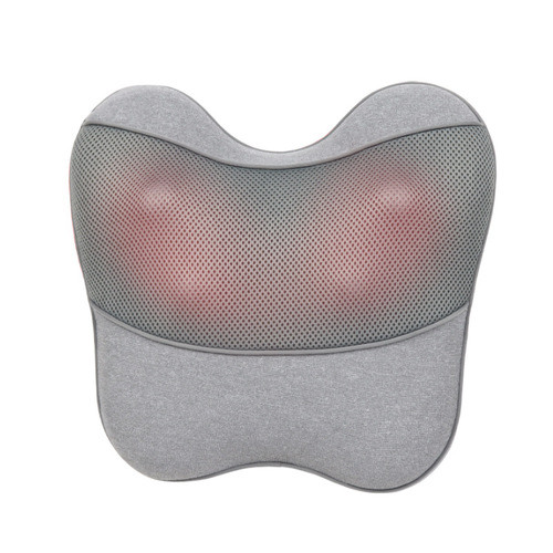 Wholesale Electric Massage Lumbar Backrest Lumbar Charging Heating Wireless Cushion Lumbar Backrest Massage Pillow