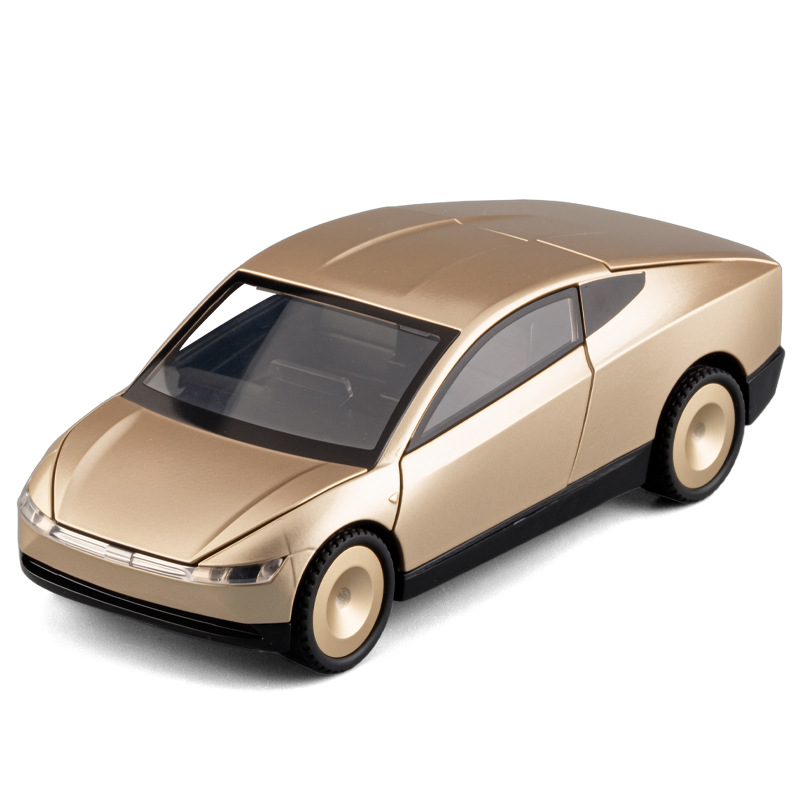 1: 32 ventas calientes transfronterizas de adornos de escritorio de la Oficina de devolución de sonido y luz del modelo de aleación Terra robotaxi image 1