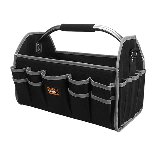 wessleco tool box large capacity wear-resistant portable electrician tool storage box multifunctional hardware tool box