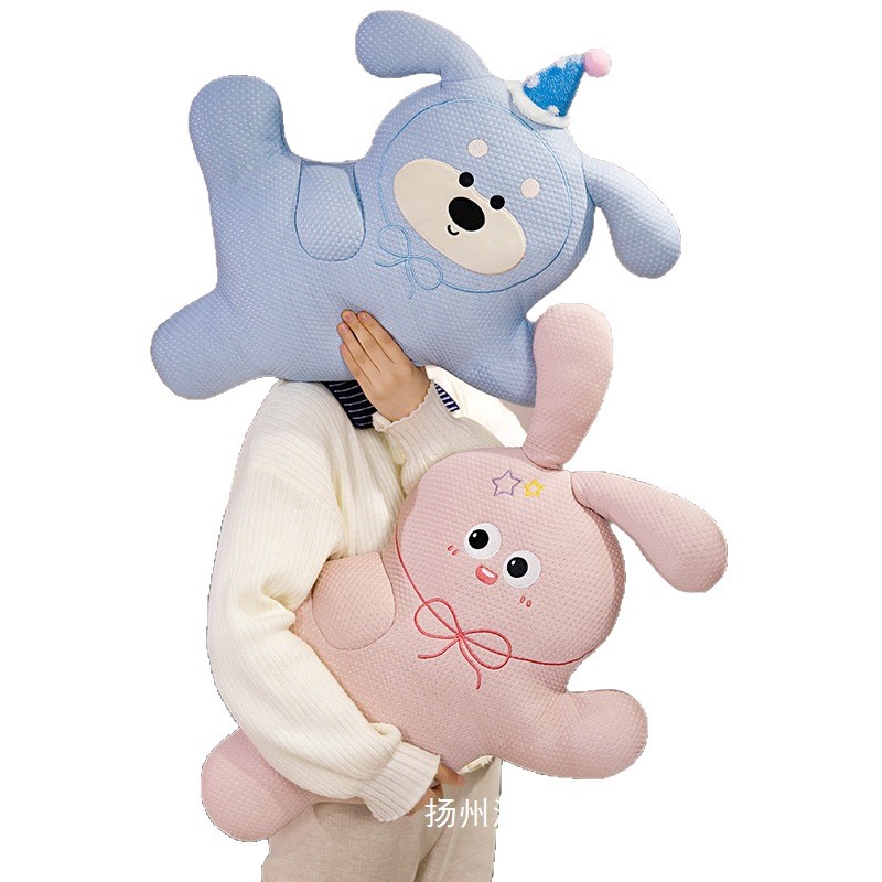Almohada de gato de verano, juguete de peluche fresco, comodidad para niños, muñeca para dormir, muñeco de trapo, cojín de sofá de regalo