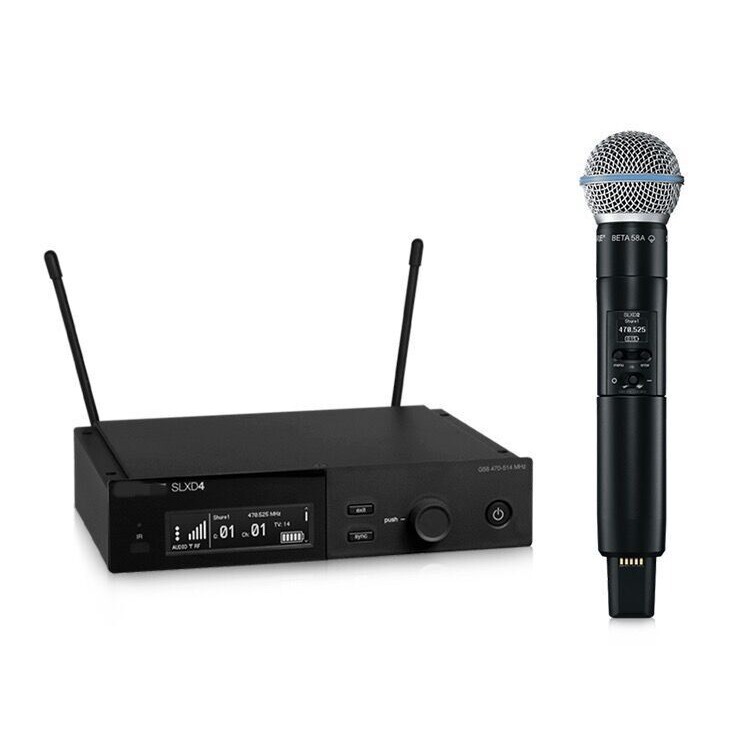 Cross-border dedicated SLXD4/SM58 BETA58A digital wireless microphone one-to-one professional performance microphone
