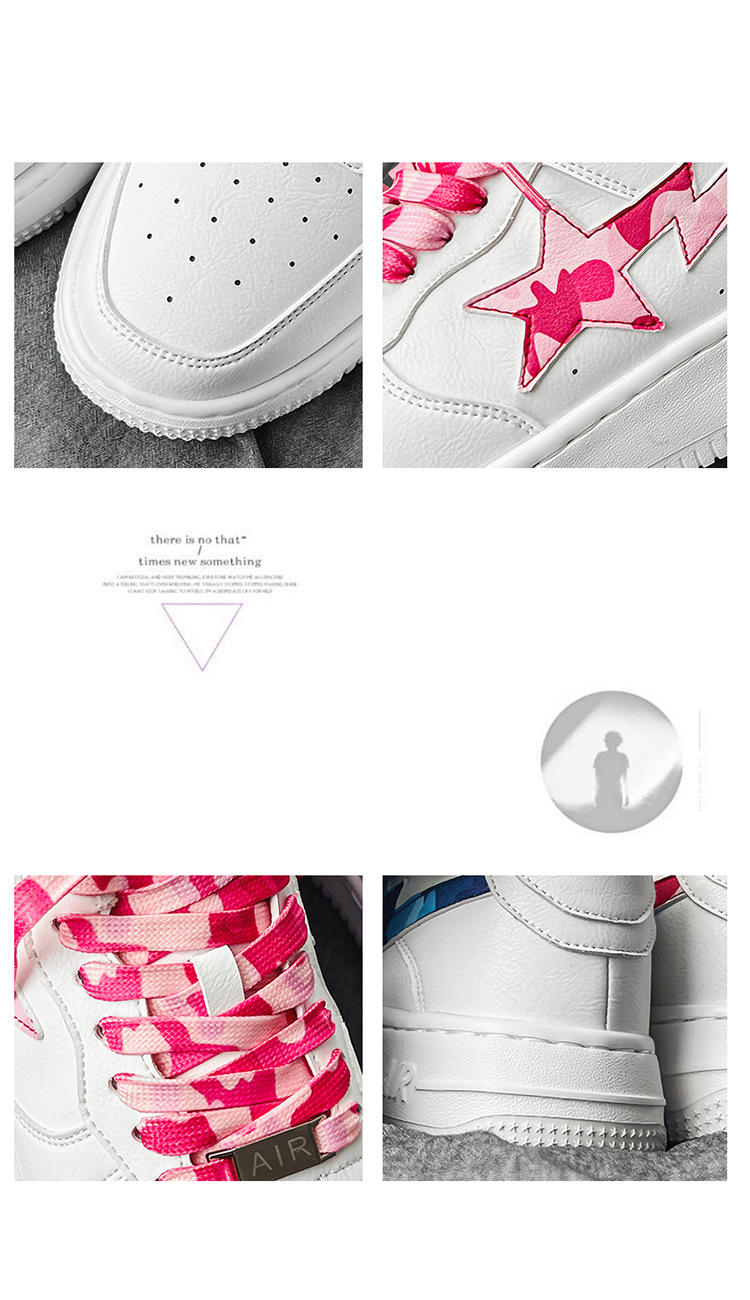 Herren Star Skateschuhe Modische Weiße Sneaker Für Den Alltag_voghion.com
