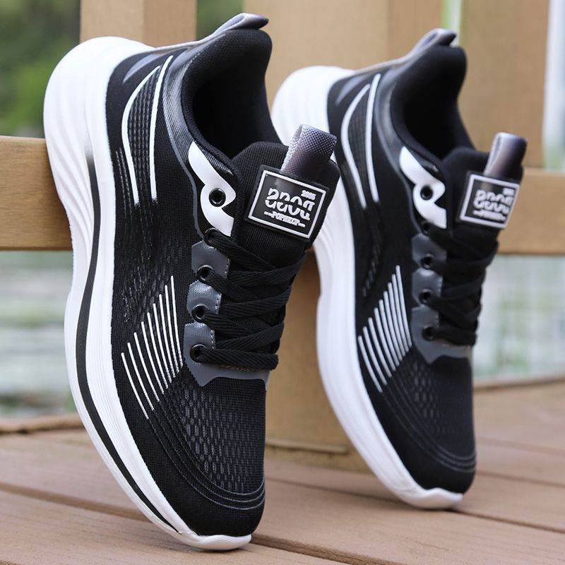 Ice silk running summer breathable sports students, mesh for men, casual shoes, trendy shoes_voghion.com
