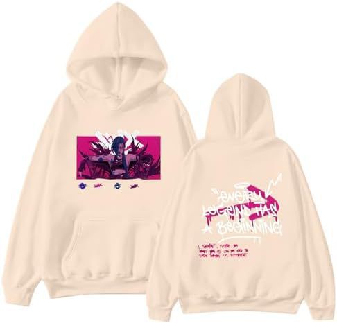 Sudadera transfronteriza AliExpress Arcane jinx Hoodie Novelty Graphic Long Sleeve