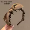 Светло-кофейный (большой бант)