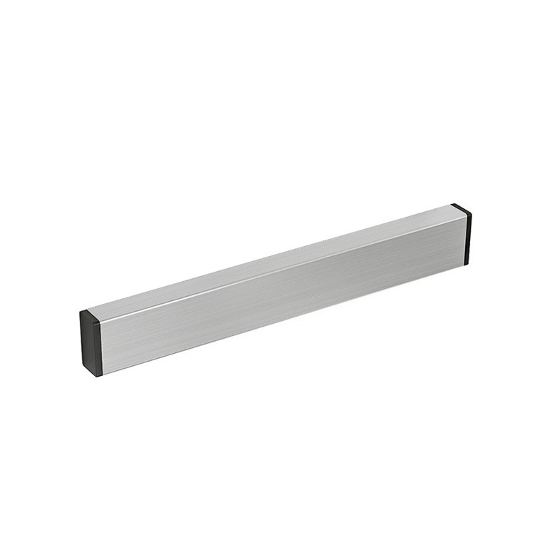 Soporte de cuchillo magnético estante de almacenamiento soporte de cuchillo de cocina montado en la pared fuerte fuerza magnética imán de aleación de aluminio cuchillo magnético cuchillo de cocina de almacenamiento