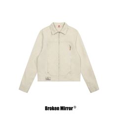 Broken Mirror 25秋季New美式复古简约百搭宽松夹克外套