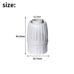 園藝用品水龍頭水管堵頭16mm水管止水栓pp材質灌溉接頭水管堵頭