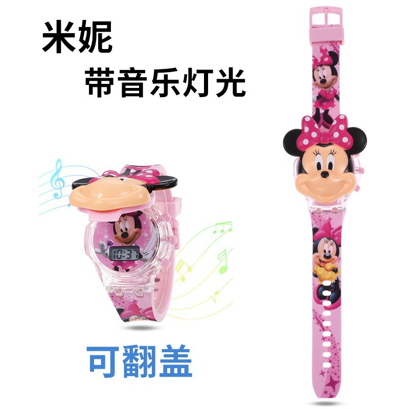 Linda chica corazón dibujos animados KT gato estudiante reloj novias regalo sanliou Hello Kitty reloj electrónico de alta apariencia