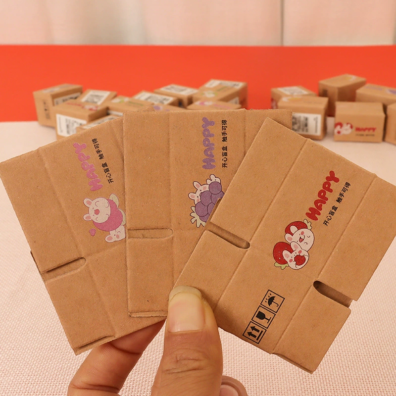 Кукольный домик Миниатюрная еда и играть в мини-симуляцию Экспресс пакет коробка сюрприз Слепая Коробка картонная коробка