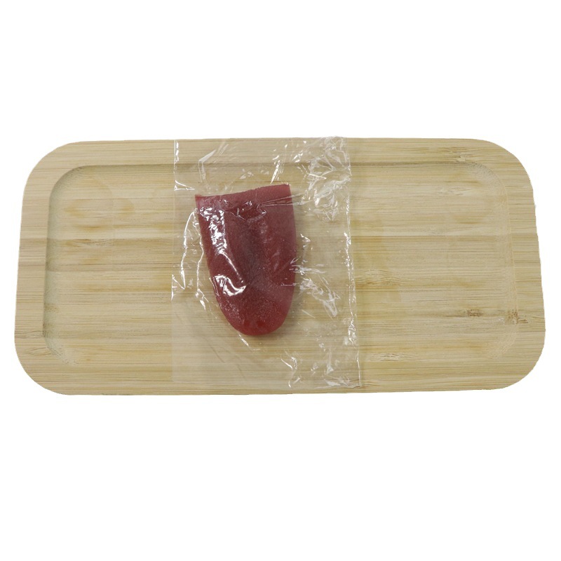 Lengua de simulación de miedo horror accesorios mágicos aguja de acero lengua falsa de Halloween 16g