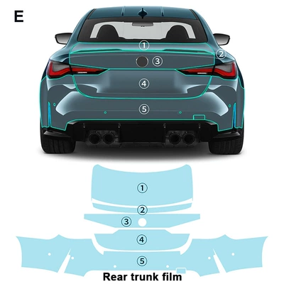 Car paint protective film – Cross-border exclusive for BMW