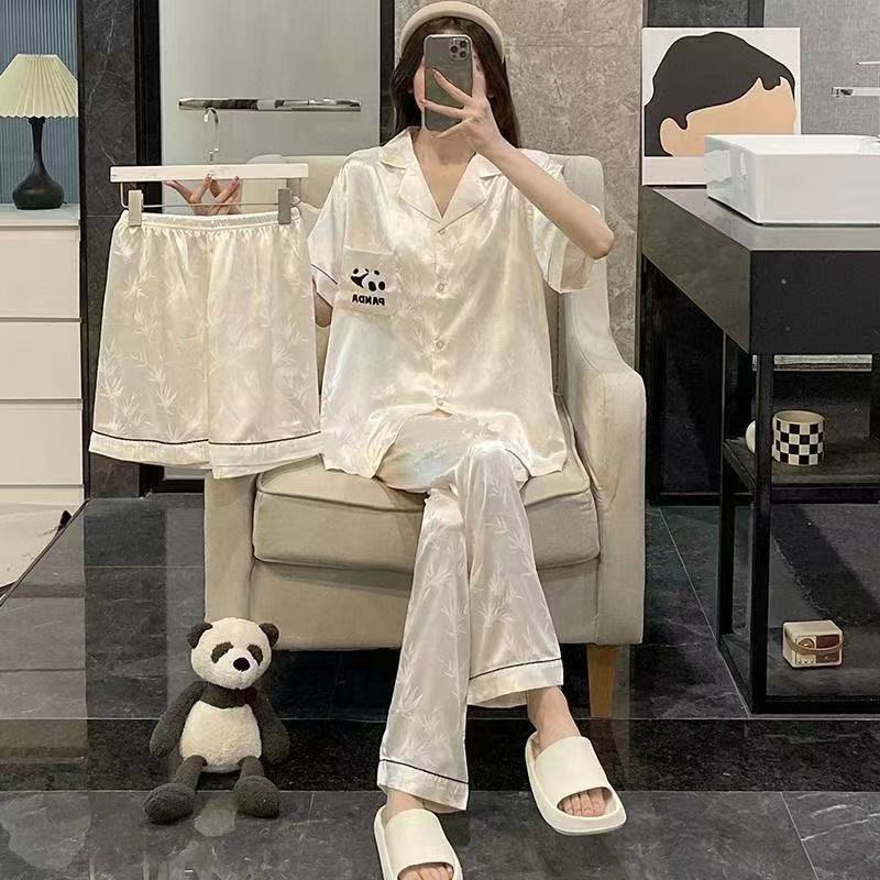 대나무 팬더 3종 세트 살구