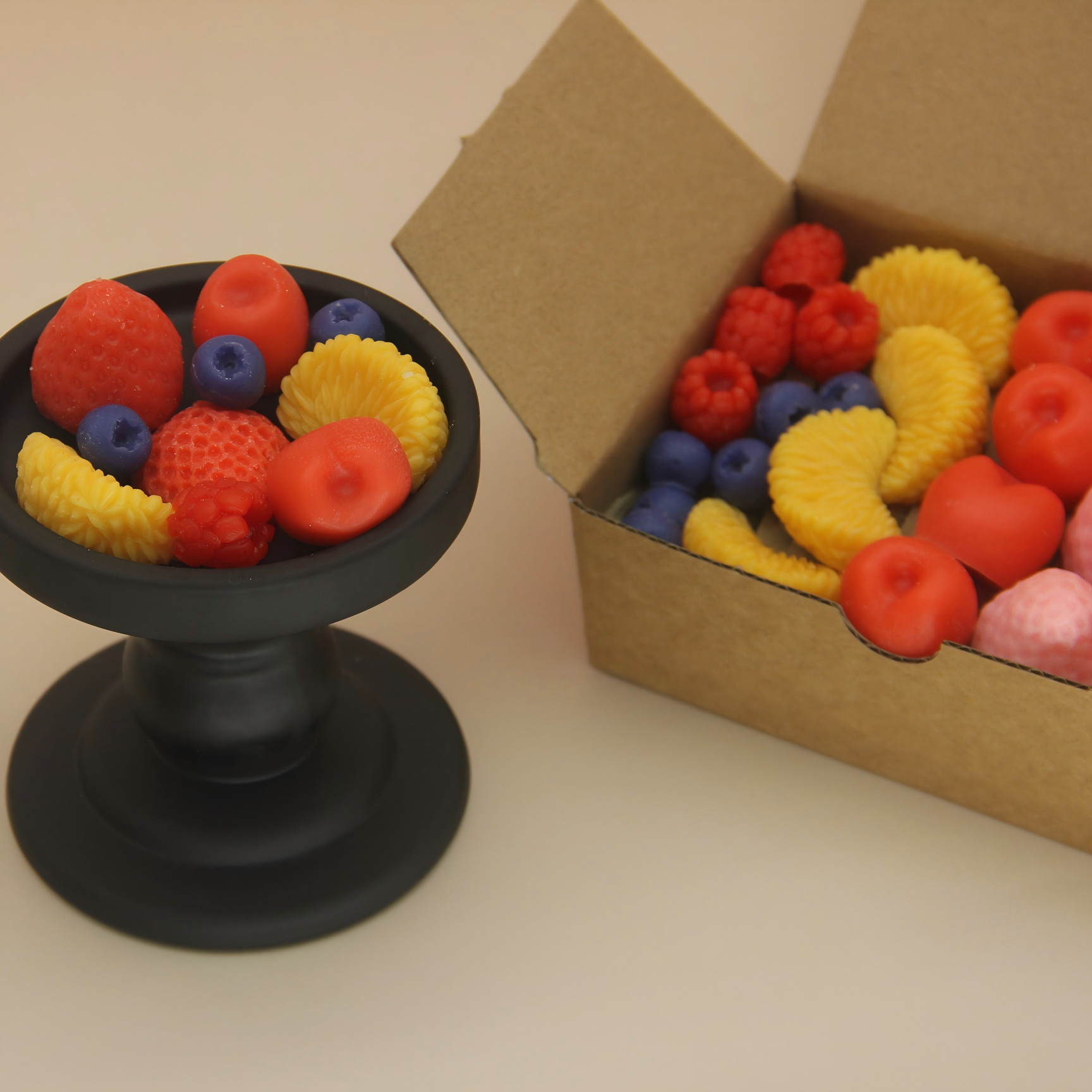 Tablete de ceară de soia parfumate cutie cadou pentru casă_voghion.com