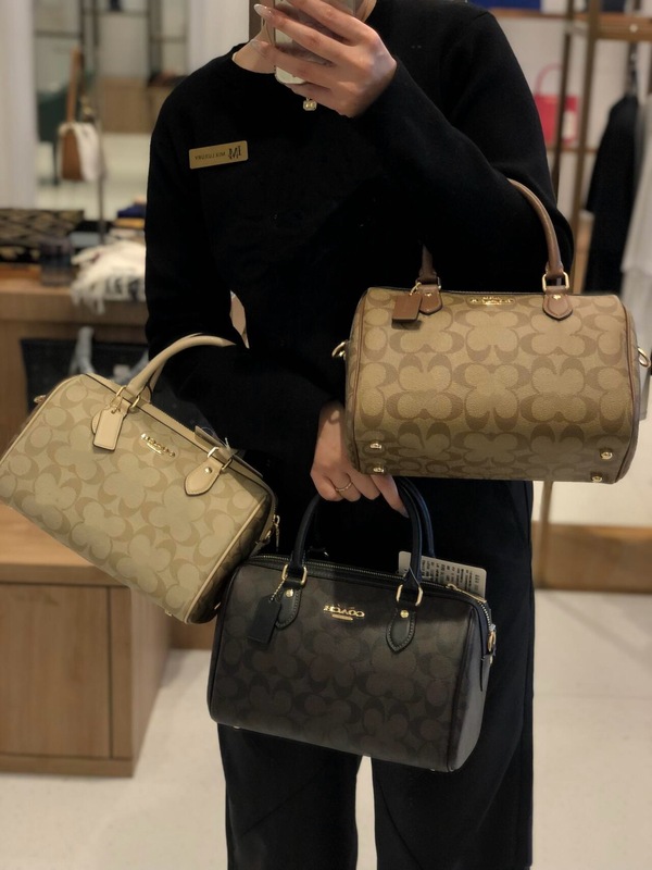 Rowan大号波士顿枕头包手提复古老花时尚百搭斜挎单肩女包|undefined