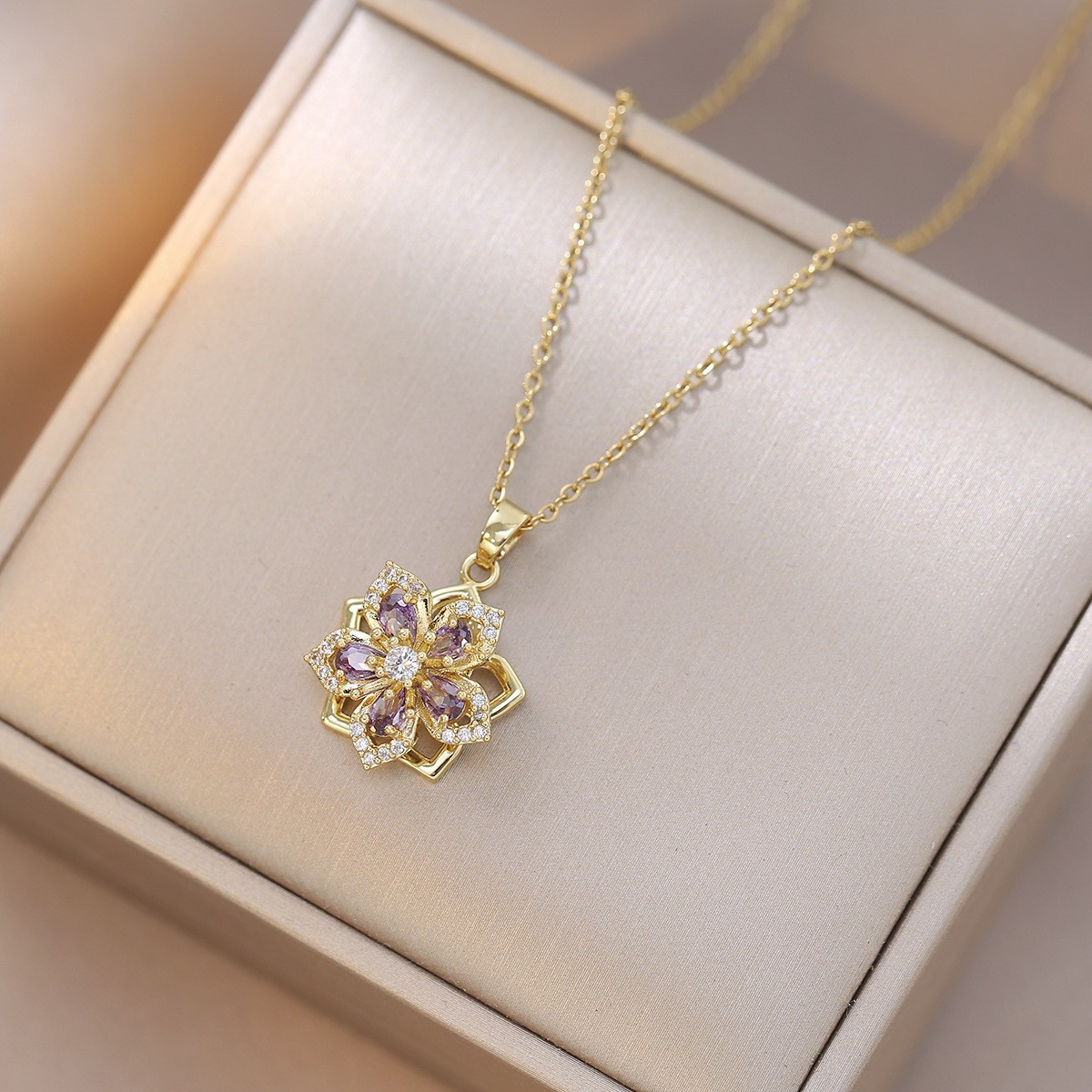 X1310 golden purple bauhinia--5