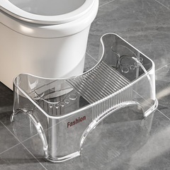 足の跡の滑り止めの便器の腰掛けのトイレは足の腰掛けをします。