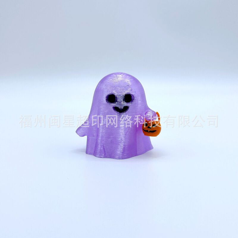 跨境新品3D打印万圣节南瓜小幽灵装饰品狂欢夜工艺品摆件玩具批发|undefined