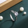 Zirconium, ring with stone, wedding ring, internet celebrity, wholesale